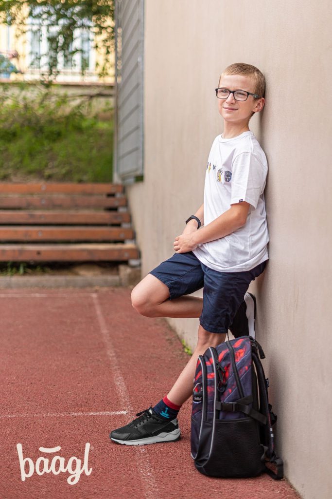 Školní set BAAGL Core Láva: batoh, penál, sáček - Obrázek 15