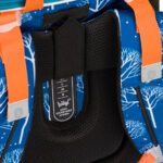 Posuvný zádový systém nazvaný ERGO ADJUSTABLE SYSTEM, zajistí nastavení správné délky zad.