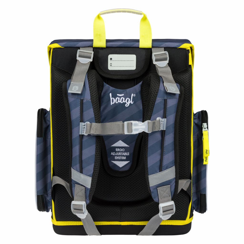 Polstrovaný zádový systém ERGO ADJUSTABLE SYSTEM pro optimální nastavení.