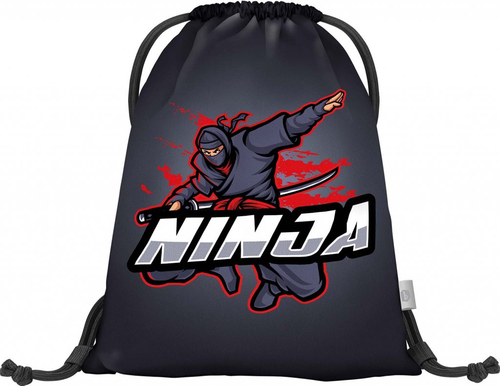 Školní set BAAGL Ergo Ninja: aktovka, penál, sáček - Obrázek 23