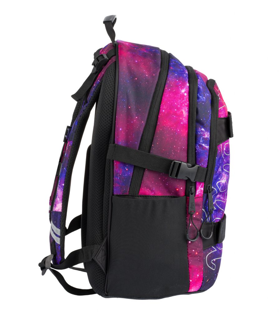 Školní set BAAGL Skate Galaxy: aktovka, penál, sáček - Obrázek 4