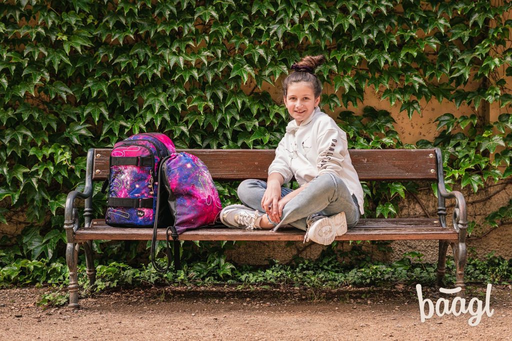 Školní set BAAGL Skate Galaxy: aktovka, penál, sáček - Obrázek 24