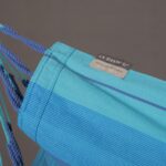 Houpací sedačka La Siesta Habana Basic Stripes - lagoon detail
