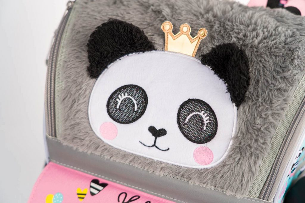 Školní set BAAGL Zippy Panda: aktovka, penál, sáček, desky, box - Obrázek 9