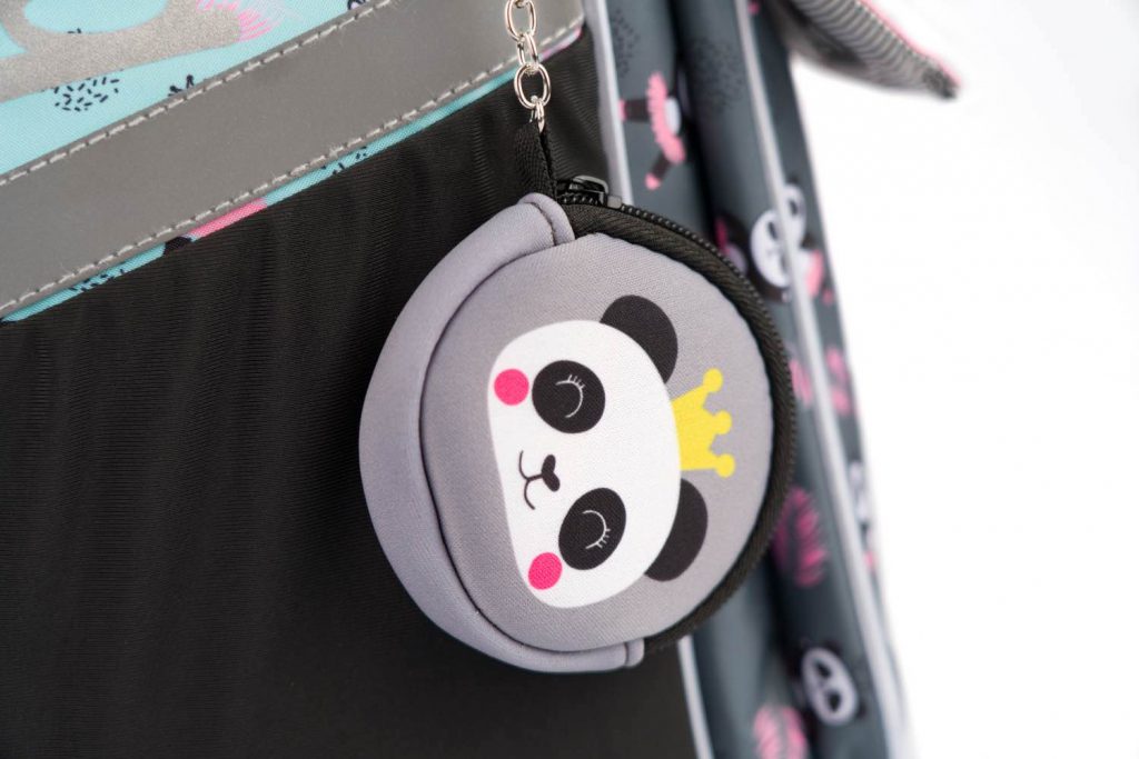 Školní set BAAGL Zippy Panda: aktovka, penál, sáček, desky, box - Obrázek 10