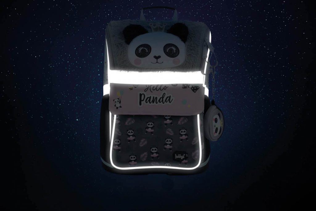 Školní set BAAGL Zippy Panda: aktovka, penál, sáček, desky, box - Obrázek 12