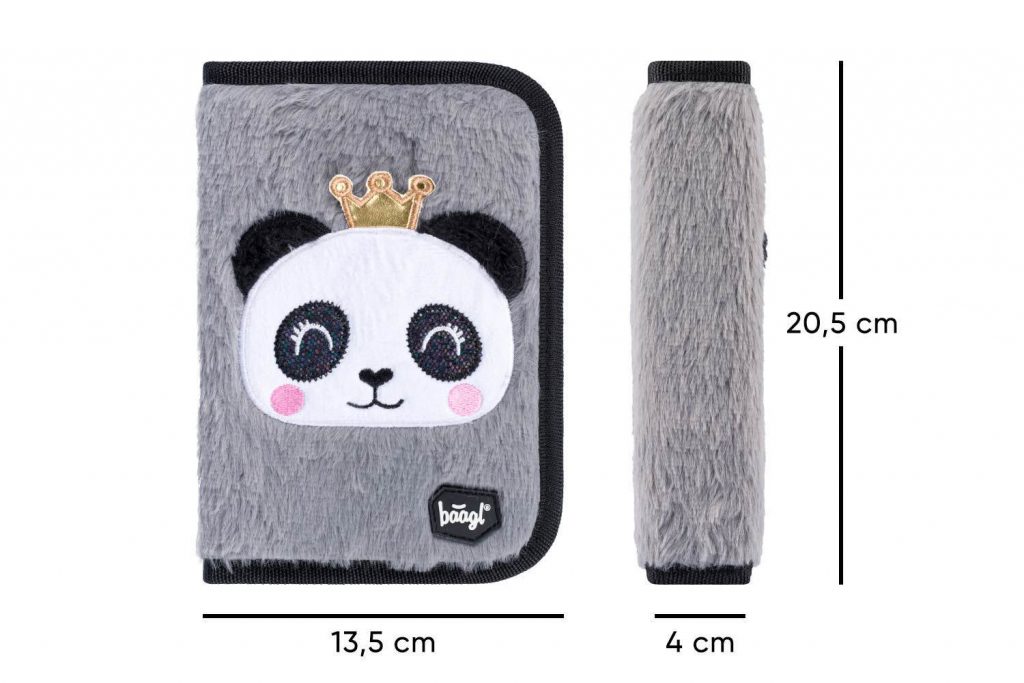 Školní set BAAGL Zippy Panda: aktovka, penál, sáček, desky, box - Obrázek 19