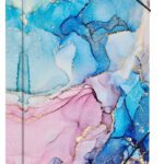 BAAGL Desky na školní sešity A4 Jumbo Marble Pink