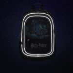 Reflexní prvky batohu Baagl Core Harry Potter Bradavice.