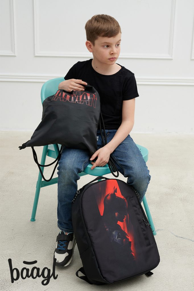 BAAGL Batoh eARTh - Batman Red - Obrázek 12