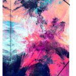 BAAGL Desky na školní sešity A4 Jumbo Abstract