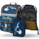 BAAGL 3 SET Zippy Harry Potter Bradavice: aktovka, penál, sáček