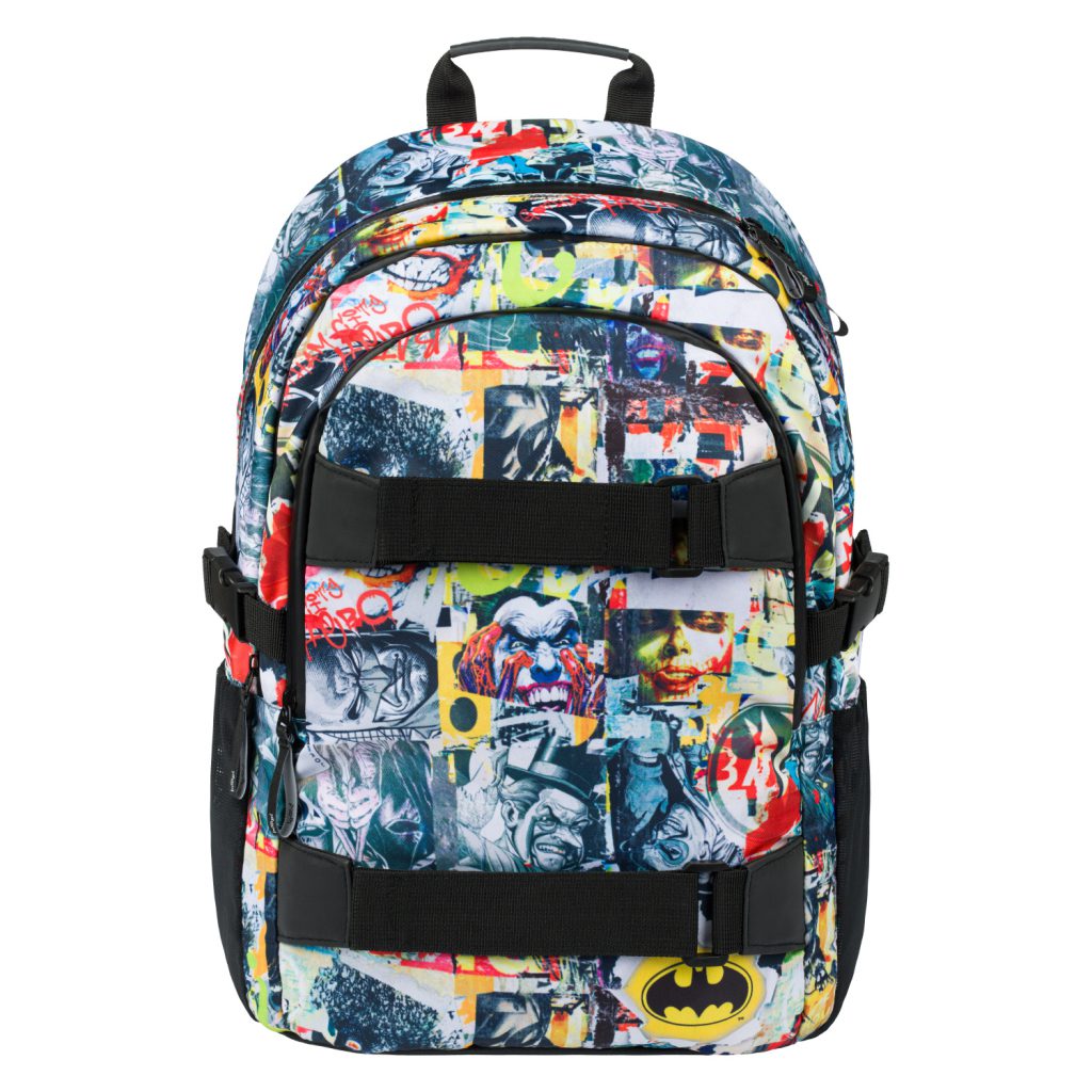 Školní set BAAGL Skate Batman Komiks: batoh, etue, sáček - Obrázek 2