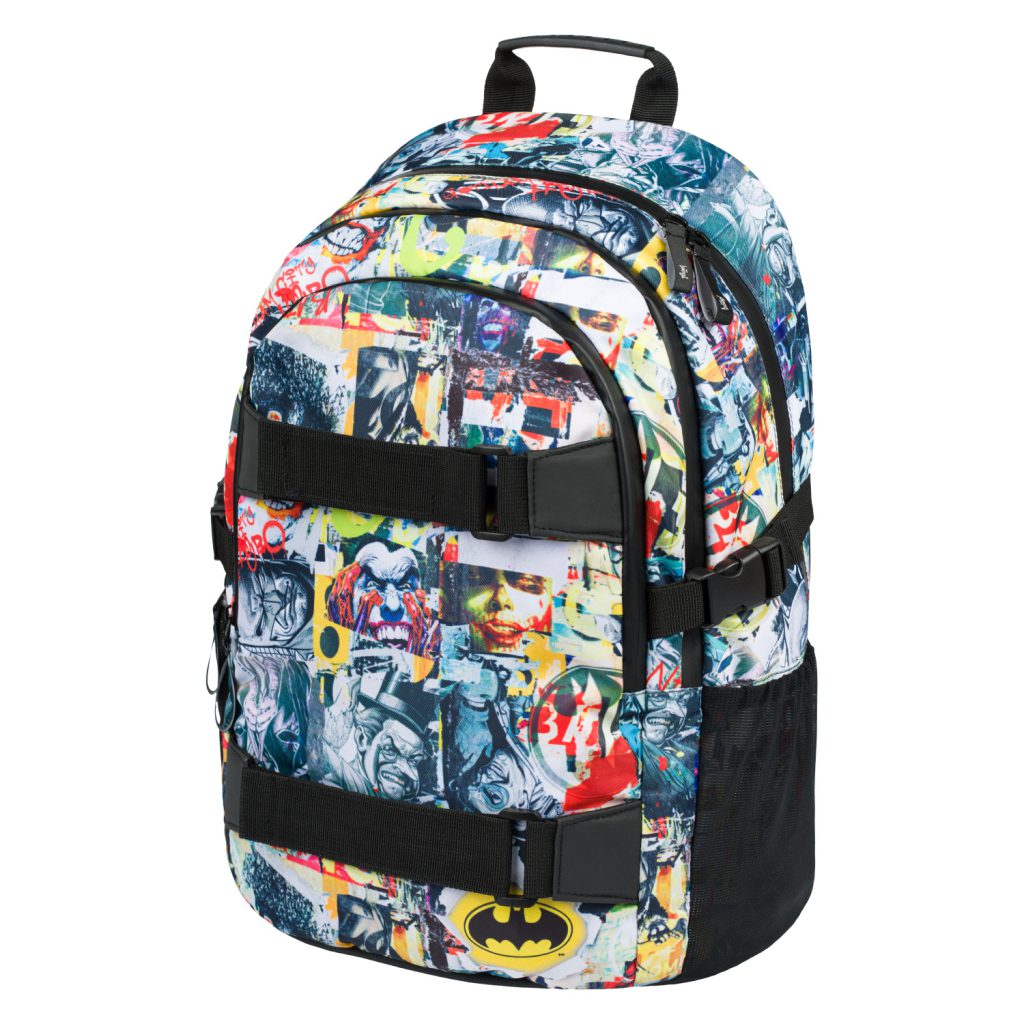 Školní set BAAGL Skate Batman Komiks: batoh, etue, sáček - Obrázek 3
