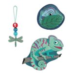 Doplňková sada obrázků MAGIC MAGS Tropický chameleon k aktovkám GRADE, SPACE, CLOUD, 2v1 a KID