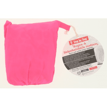 Pláštěnka pro školní aktovku nebo batoh, růžová - Obrázek 3