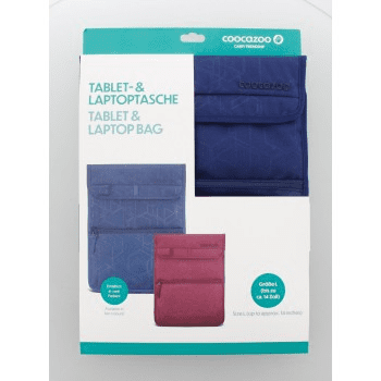 Pouzdro na tablet/notebook coocazoo pro velikost 14“ (35,5 cm), velikost L, barva modrá - Obrázek 4