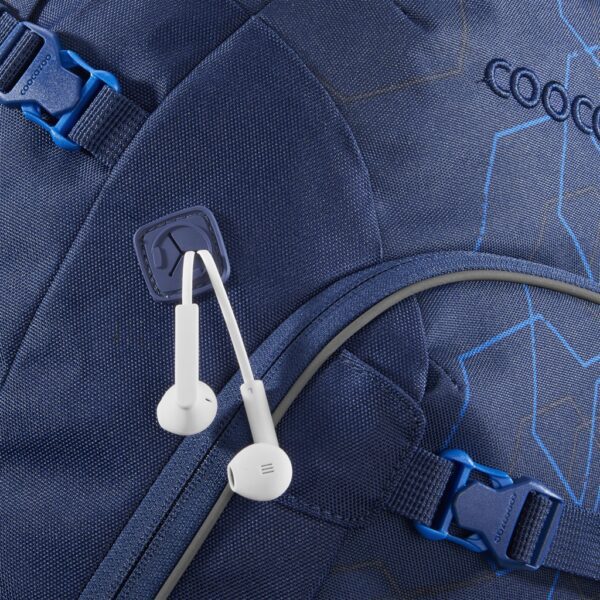 Na batohu Joker Blue Motion je průchodka na sluchátka.