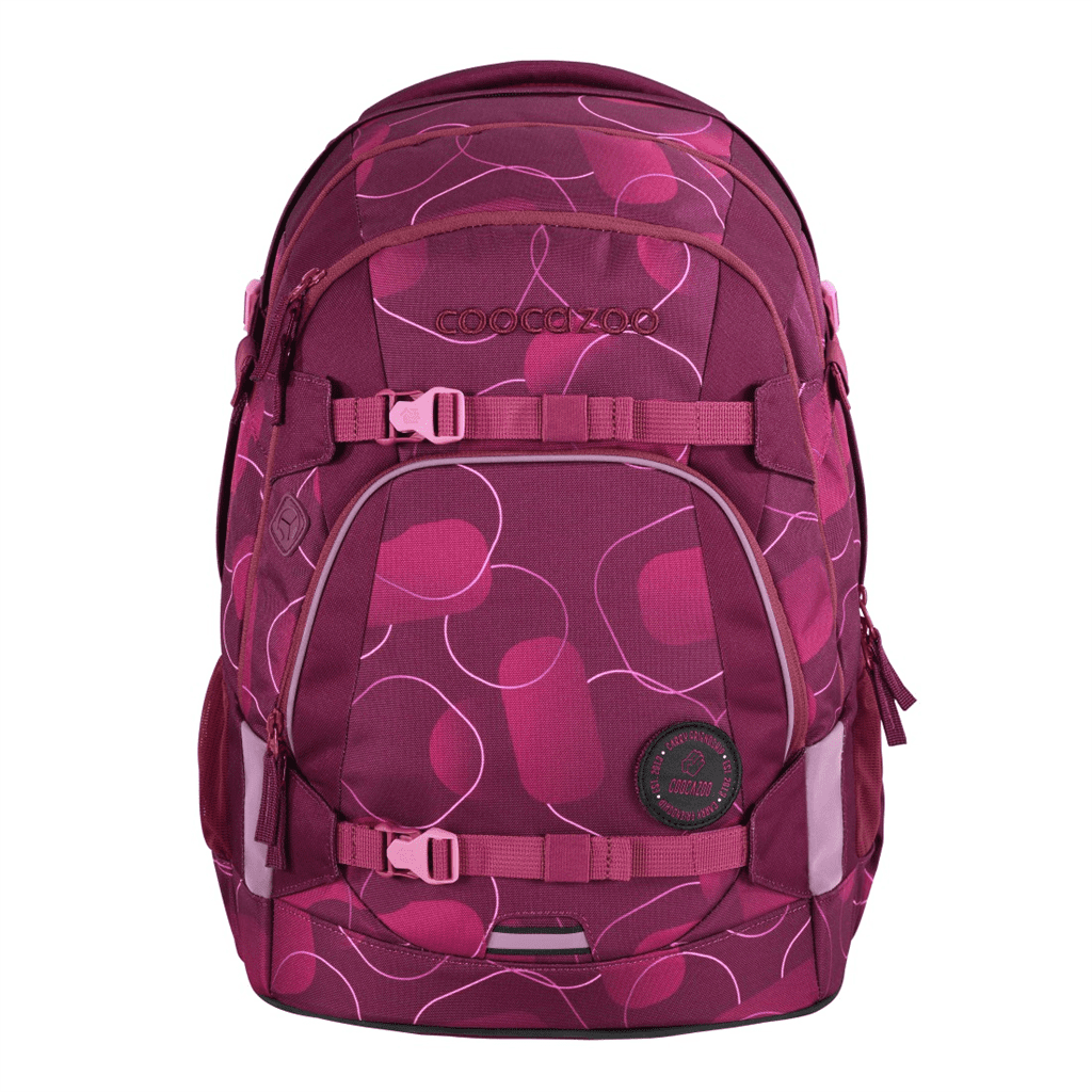Batoh pro školáky coocazoo MATE, Berry Bubbles, certifikát AGR