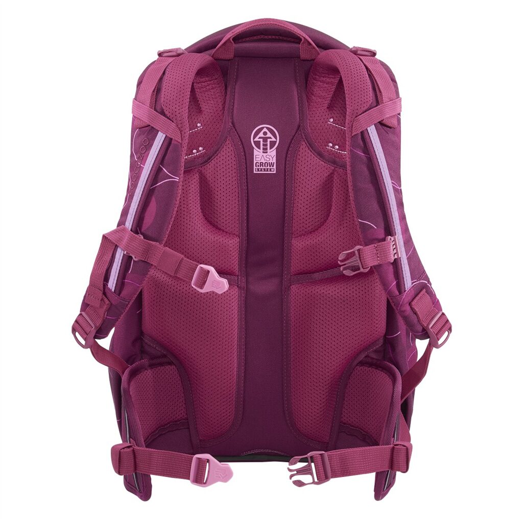 Zádový systém batohu coocazoo MATE Berry Bubbles.