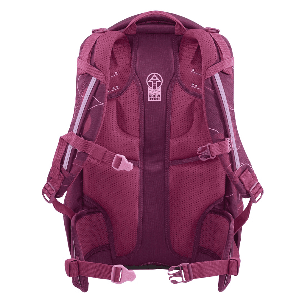 Zádový systém batohu coocazoo MATE Berry Bubbles.