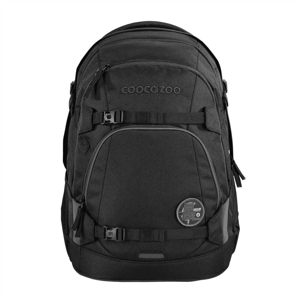Batoh pro školáky coocazoo MATE, Black Coal, certifikát AGR