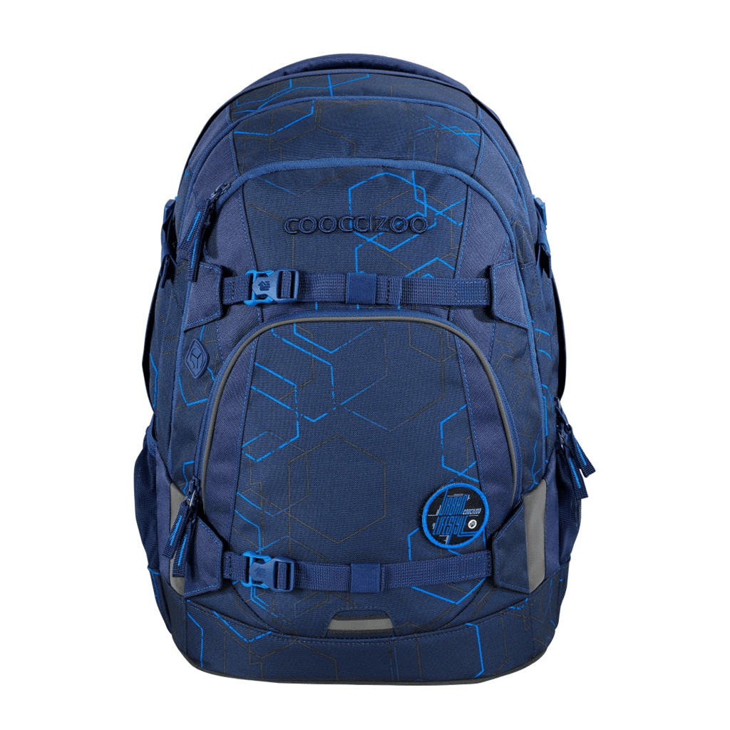 Batoh pro školáky coocazoo MATE, Blue Motion, certifikát AGR
