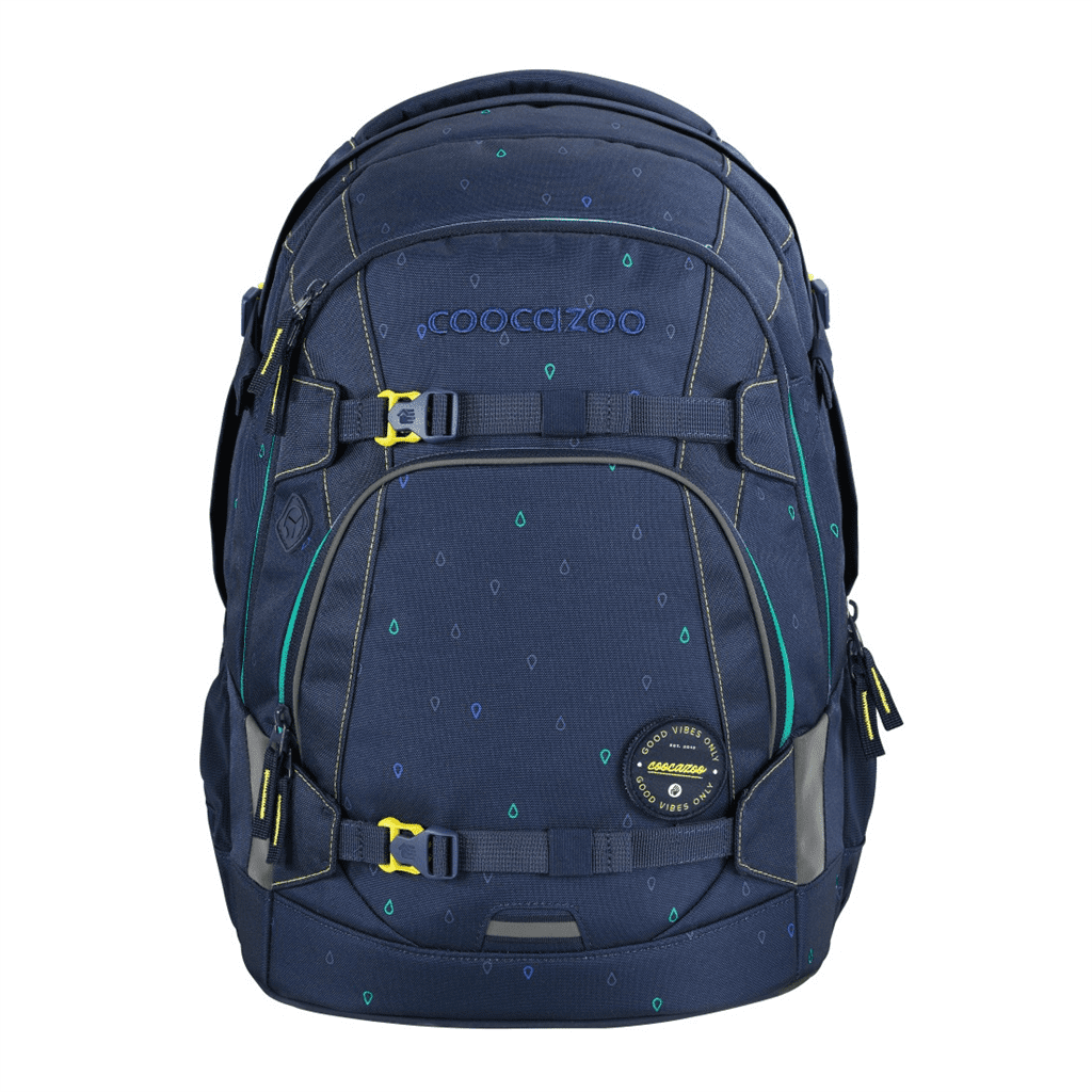Batoh pro školáky coocazoo MATE, Happy Raindrops, certifikát AGR