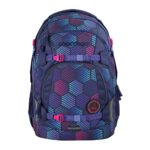 Batoh pro školáky coocazoo MATE, Indigo Illusion, certifikát AGR