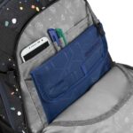 Vnitřní organizér v batohu MATE Sprinkled Candy doplněný pouzdrem na tablet.