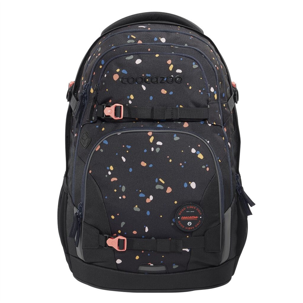 Batoh pro školáky coocazoo PORTER, Sprinkled Candy, certifikát AGR