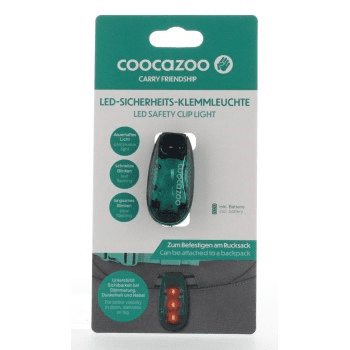 coocazoo LED blikačka na batoh, Fresh Mint - Obrázek 4