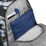 Vnitřní organizér v batohu MATE Electric Storm doplněný pouzdrem na tablet.