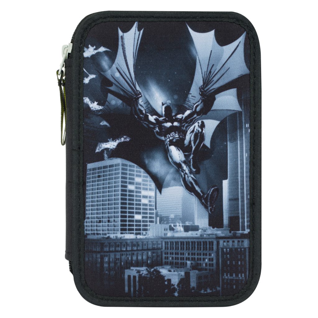 BAAGL Školní penál dvoupatrový Batman Dark City - Obrázek 2
