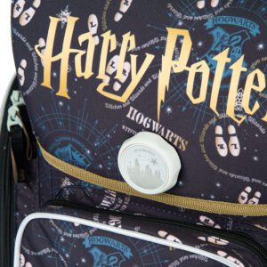 Magnetické zapínání Fidlock na aktovce Ergo Harry Potter Pobertův plánek.