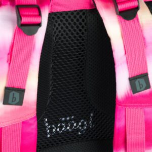 Balanční popruhy batohu Baagl Skate Pink Stripes.