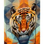 BAAGL Desky na školní sešity A4 Tiger