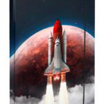 BAAGL Desky na školní sešity A4 Space Shuttle