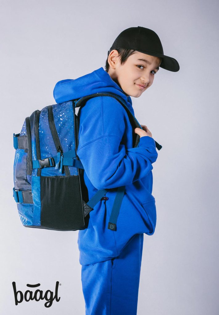 Školní set BAAGL Skate Steel: batoh, penál, sáček - Obrázek 10