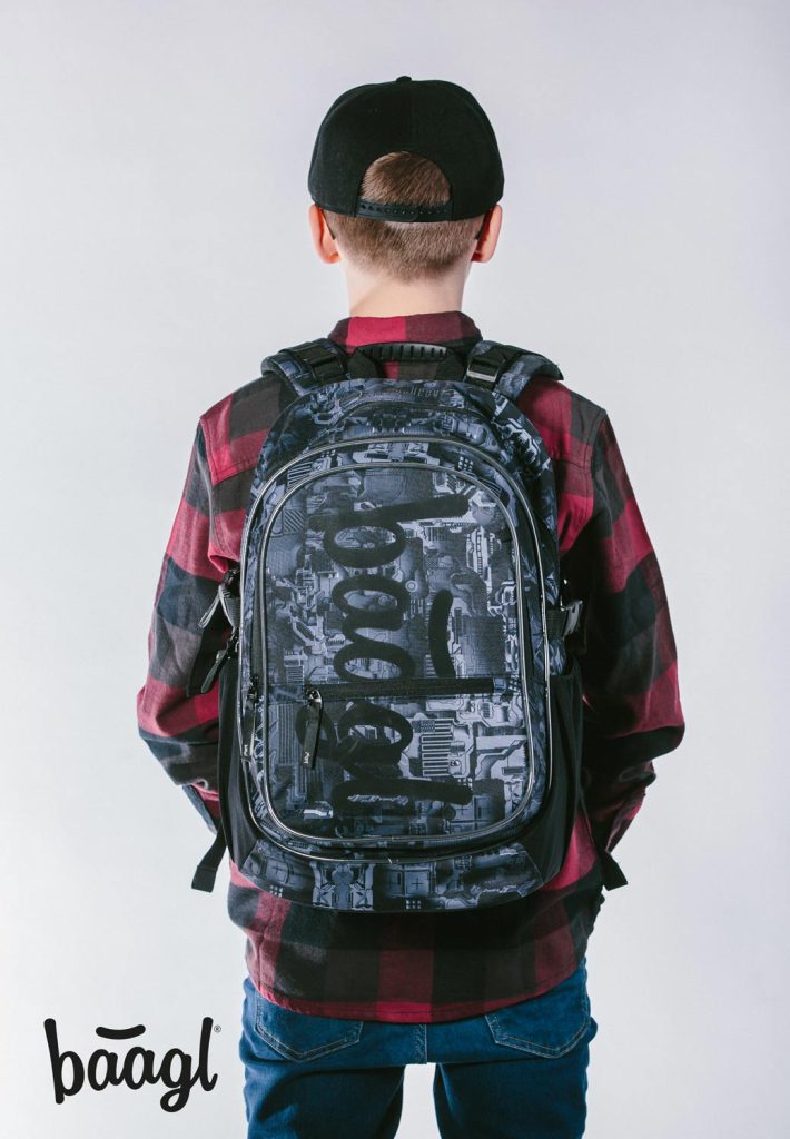 Školní set BAAGL Core Technic: batoh, penál, sáček - Obrázek 9