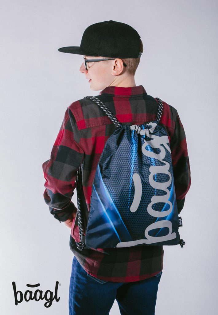 BAAGL Sáček Skate Bluelight - Obrázek 6