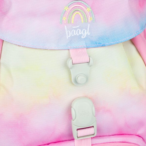 Magnetická přezka školního batohu pro prvňáčky Airy Rainbow Unicorn