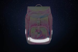 Reflexní prvky batohu pro prvňáčky Airy Rainbow Unicorn