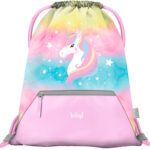 BAAGL Sáček s kapsou Rainbow Unicorn