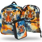 BAAGL 3 SET Shelly Tiger: aktovka, penál, sáček