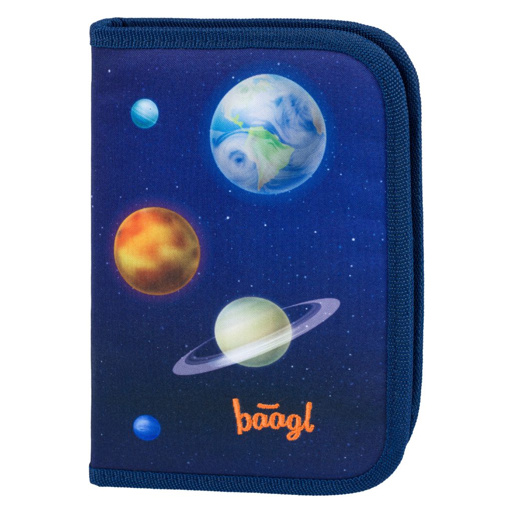 Školní set BAAGL Zippy Planety: aktovka, penál, sáček, desky, box - Obrázek 11