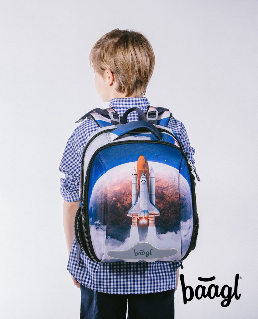 Školní set BAAGL Shelly Space Shuttle: aktovka, penál, sáček, desky, box - Obrázek 10
