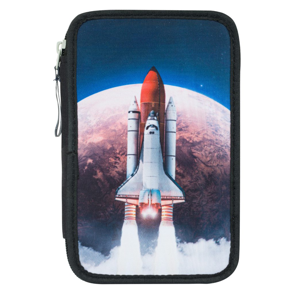 Školní set BAAGL Shelly Space Shuttle: aktovka, penál, sáček, desky, box - Obrázek 12