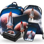 BAAGL 5 SET Shelly Space Shuttle: aktovka, penál, sáček, desky, box