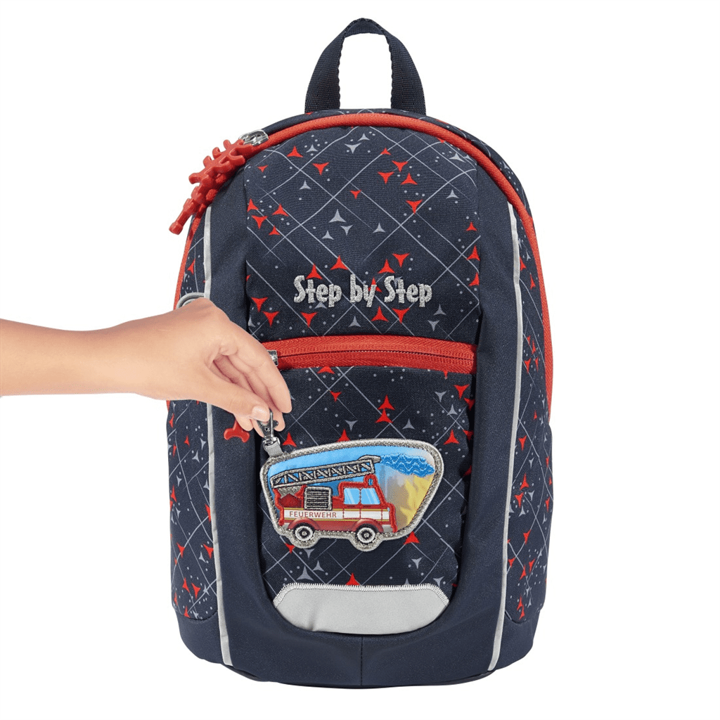 Dětský batoh Step by Step KIGA MINI, Fire Truck Finn - Obrázek 5